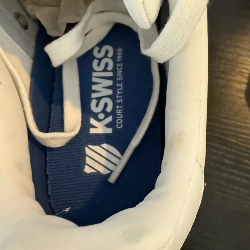 K-Swiss Men's White Sneakers - Picture 9 of 10